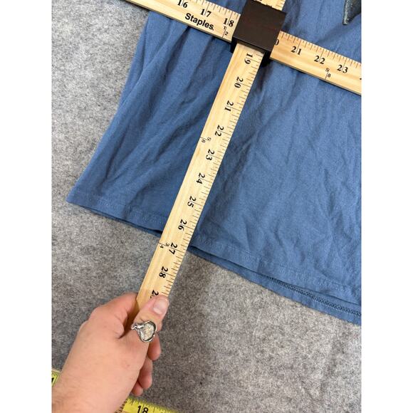 Eagles Band Concert Graphic Tee T-Shirt Mens Medium Blue Music Album Tour Y2K - Picture 5 of 6